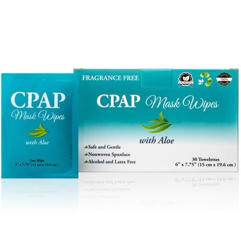 Single Use CPAP Wipes - Fragrance-free Aloe