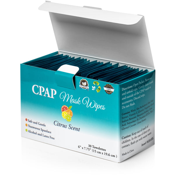 Single Use CPAP Wipes - Citrus
